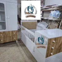 تخت و کمد کودک(سیسمونی030)