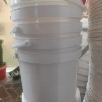 سطل تمیز با درب