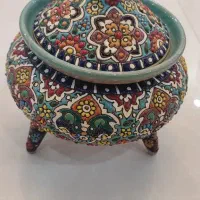 سفال میناکاری|صنایع دستی و سایر لوازم تزئینی|قم, بنیاد|دیوار