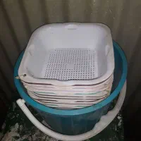 سطل|ظروف نگهدارنده، پلاستیکی، یکبارمصرف|اهواز, شهرک الهیه|دیوار