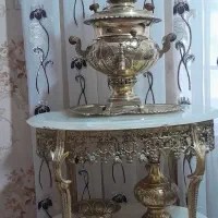 میز و سماور برنز