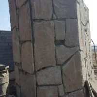 فروش واجرای انواع سنگ ورقه لاشه مالون دماوندمستقیم