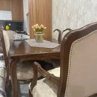 میز نهار خوری ۶نفره کاملا نو و سالم