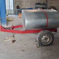 فروش انواع تانکر و مخزن گالوانیزه چرخدار|ماشین‌آلات صنعتی|بروجن, |دیوار