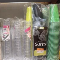 سفره و لیوان|ظروف نگهدارنده، پلاستیکی، یک‌بارمصرف|خمین, |دیوار