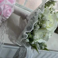 گل عروس|گل مصنوعی|شوش, |دیوار