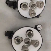 سافت باکس و پرده سبز + پایه