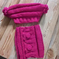 کلاه وشال گردن دست بافت|لباس|مشهد, ایثارگران|دیوار