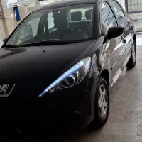 پژو ۲۰۷ پاناروما رینگ صفر ۴۰۴ مشکی ابنوس