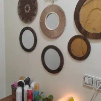 چراغ خواب نمکی نقاشی برجسته