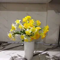گل با گلدون چینی|گل مصنوعی|همدان, |دیوار