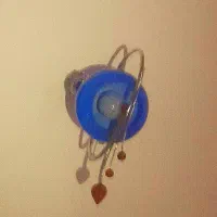 لوستر رنگ آبی|لوستر و چراغ آویز|سهند, |دیوار