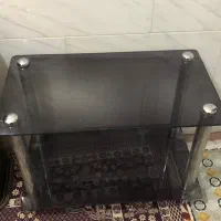 میز تلویزیون شیشه ای