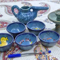 ظروف سفالی و هفت سین