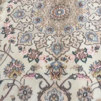 قالیچه جفت کرک و ابریشم اصفهان