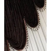 ۲ جفت والان پرده گوشواره ای