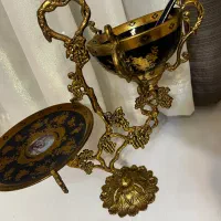 اجیل خوری و شیرینی خوری پایه برنز