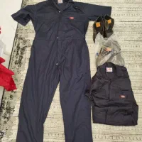 لباس کار به همراه کفش ایمنی