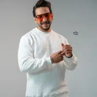 دورس مردانه یقه گرد 3 لایه موج دارمدل1