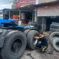 چند دستگاه رینگ و لاستیک۲۲/۵معاوضه با۲۴و برعکس|قطعات یدکی و لوازم جانبی|ملایر, |دیوار
