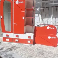 تخت وکمد کودک ونوجوان با تشک نو رویا|مبلمان اداری|خمین, |دیوار