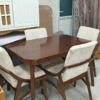 میزغذاخوری چهار نفره|میز و صندلی غذاخوری|یاسوج, |دیوار