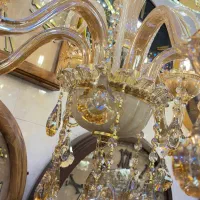 مدل بلوری تمام خارجی|لوستر و چراغ آویز|اراک, |دیوار