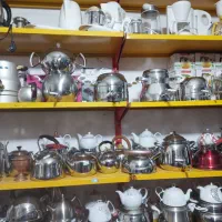 قابلمه چدن کتری قوری