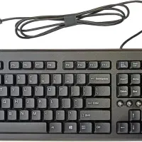 کیبورد سیم دار HP