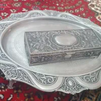 ظروف سیلور اصل پایه دار|ظروف سرو و پذیرایی|خوی, |دیوار