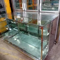 ویترین مکعبی  میز دخل صندوق پیشخوان سرخ کن