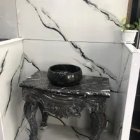 روشویی سنگی یک تیکه مشکی درجه ۱