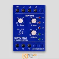 رله کنترل فاز وتایمردیجیتال