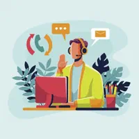 فروشنده تلفنی خانم یا اقا