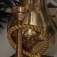 قلیان عتیقه برنجی