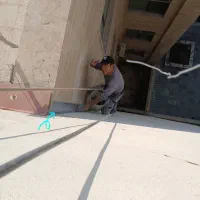 کار در ارتفاع با طناب (بدون داربست)