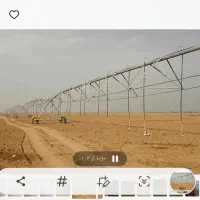یکدستگاه آبیاری تحت فشار ( بارانی)از نوع سنترپیووت|ماشین‌آلات صنعتی|تاکستان, |دیوار