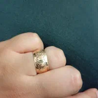 انگشتر حلقه ای طلا