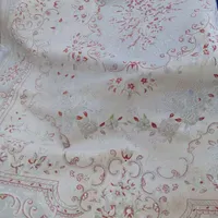 دو قطعه فرش 9متری کرمی رنگ