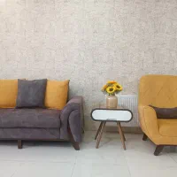 ست کامل مبل و ناهارخوری و پرده شیک