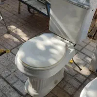 توالت فرنگی روشور و سینک