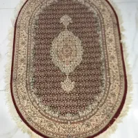قالیچه بیضی در حد نو
