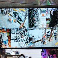 دوربین مداربسته 4kشب رنگی صدا دار