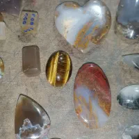 نگین عقیق شجر وچشم ببر