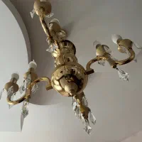 لوستر ۴شاخه سالم ۸للمپه