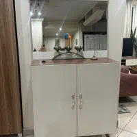 میز تلویزیون و‌آینه کنسول ام دی اف
