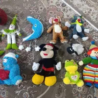 تعدادی عروسک قشنگ و زیبا بدون پارگی