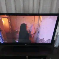 تلوزیون ال جی پلاسما ۴۲ اینج با میز تلوزیون|تلویزیون و پروژکتور|قرچک, پویینک|دیوار