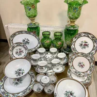 غذا خوری و پذیرایی کشمیری هاور انگلیس قدیمی