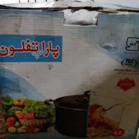 قابلمه تفلون دو لایه ۴۳|ظروف پختوپز|تهران, خاک سفید|دیوار